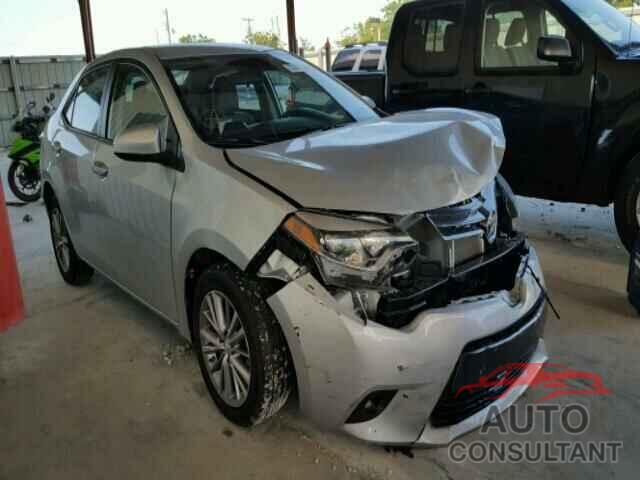 TOYOTA COROLLA 2015 - 2T1BURHE3FC312359