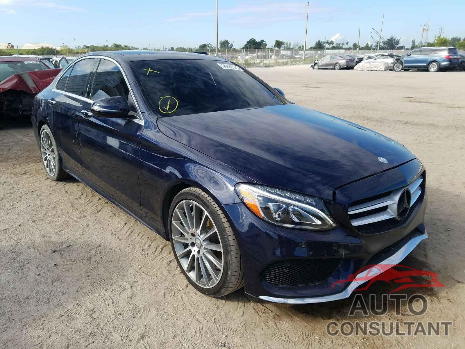 MERCEDES-BENZ C CLASS 2016 - 55SWF4JB4GU177225