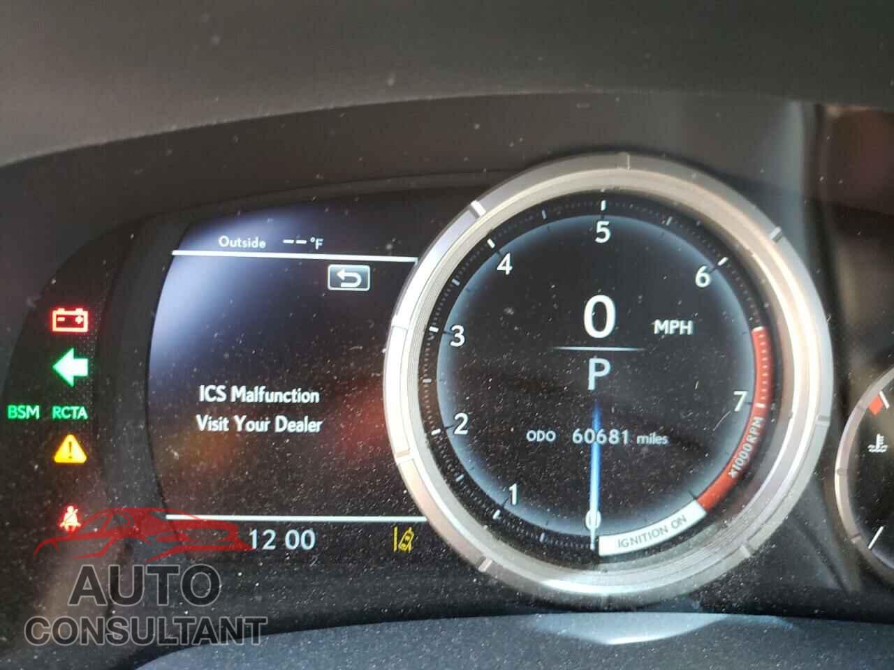 LEXUS RX350 2017 - 2T2ZZMCA7HC083044