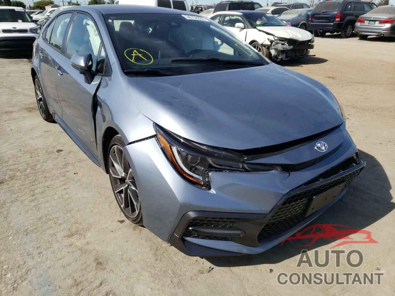 TOYOTA COROLLA 2021 - JTDS4MCE5MJ075160