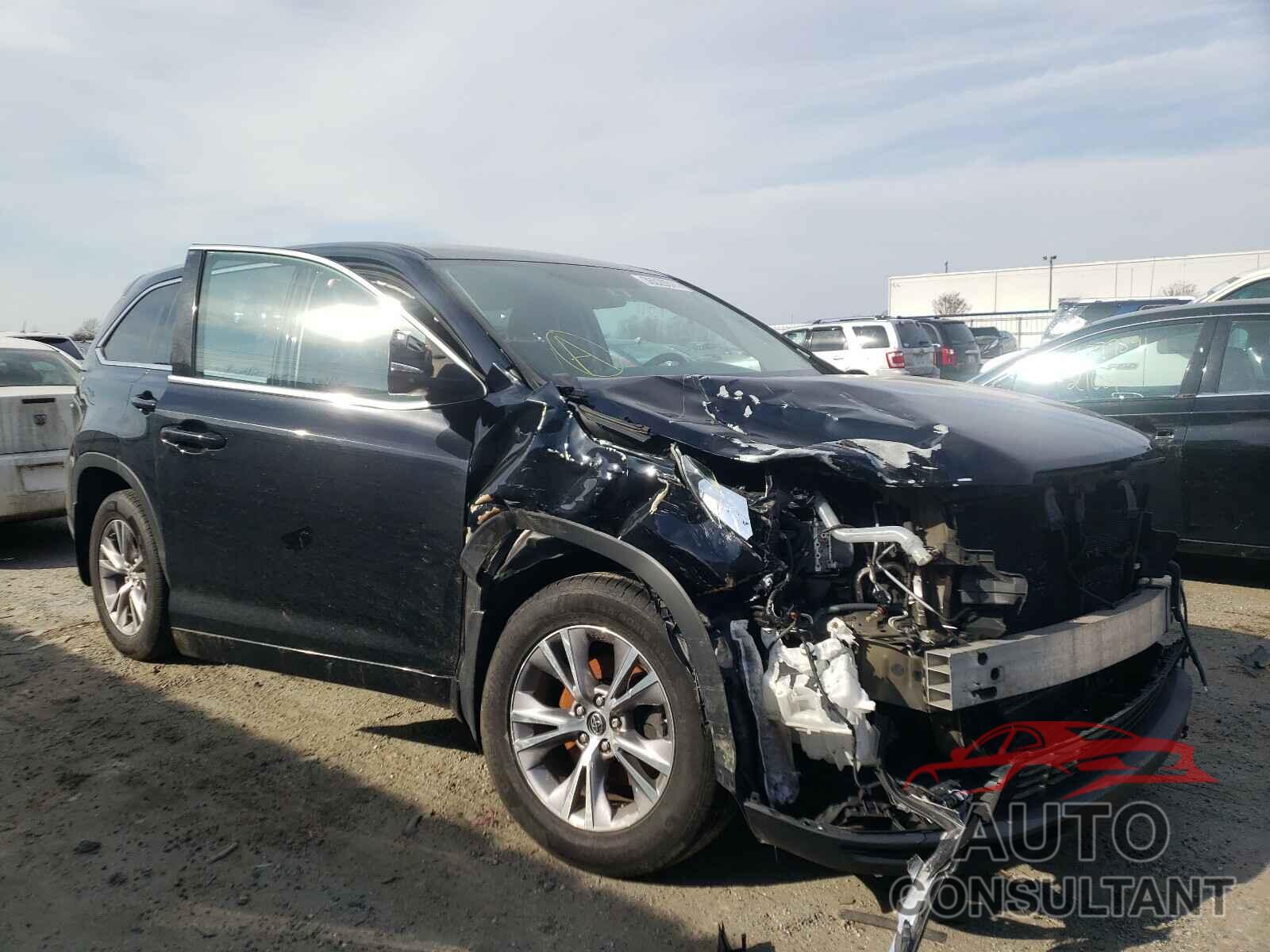 TOYOTA HIGHLANDER 2016 - 5TDBKRFH2GS278118