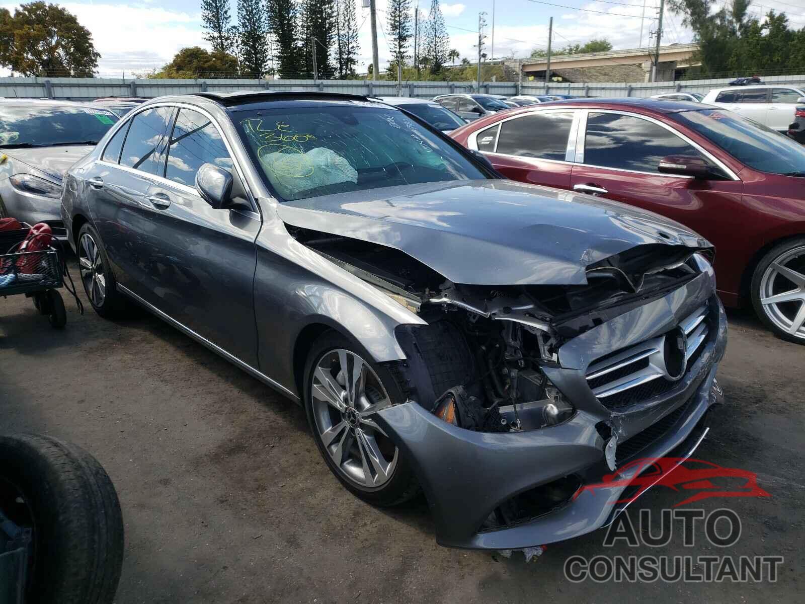 MERCEDES-BENZ C CLASS 2018 - WDDWF4JB0JR346990