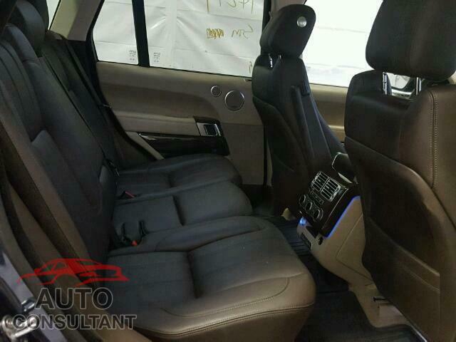 LAND ROVER RANGE ROVER HSE 2016 - SALGS2PFXGA313424