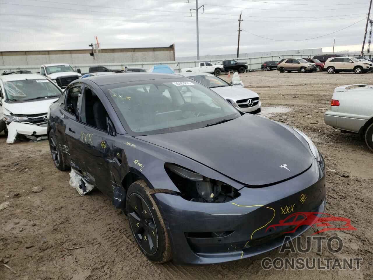 TESLA MODEL 3 2022 - 5YJ3E1EBXNF106432