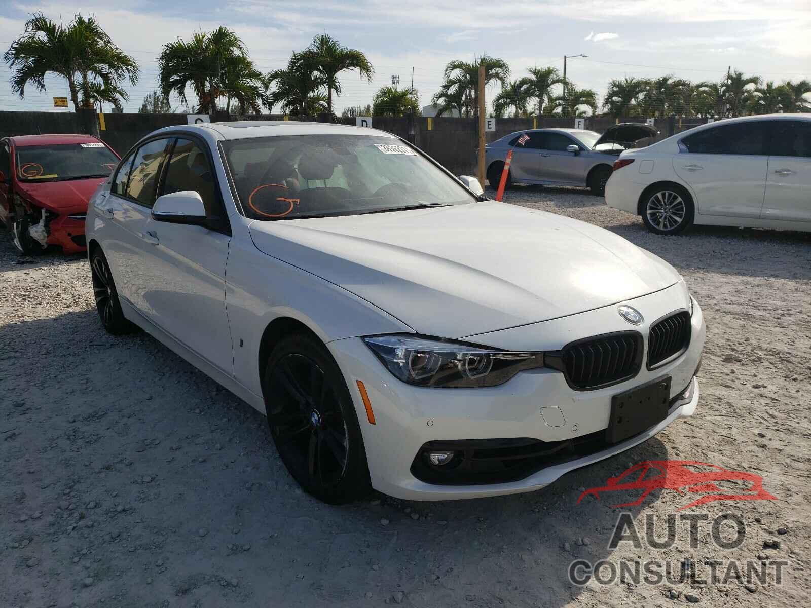 BMW 3 SERIES 2018 - WBA8E1C56JA171510