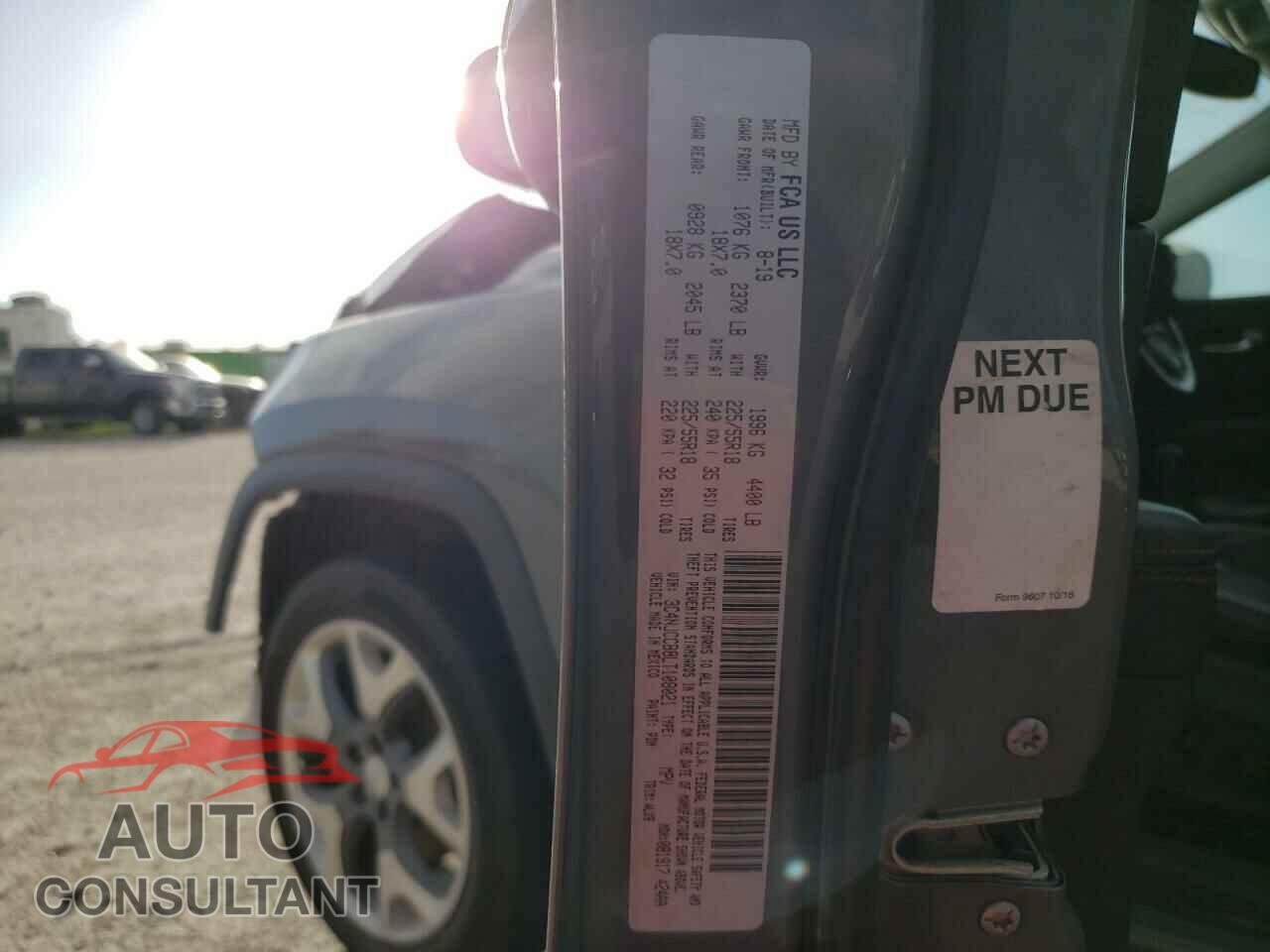 JEEP COMPASS 2020 - 3C4NJCCB8LT108021
