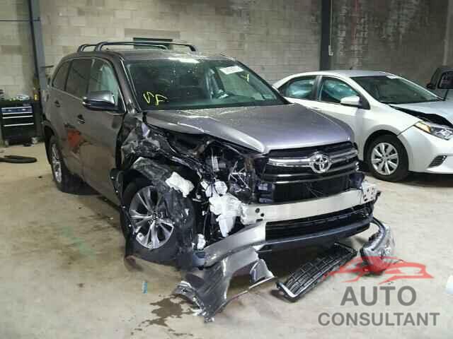 TOYOTA HIGHLANDER 2016 - 5TDBKRFH1GS251069