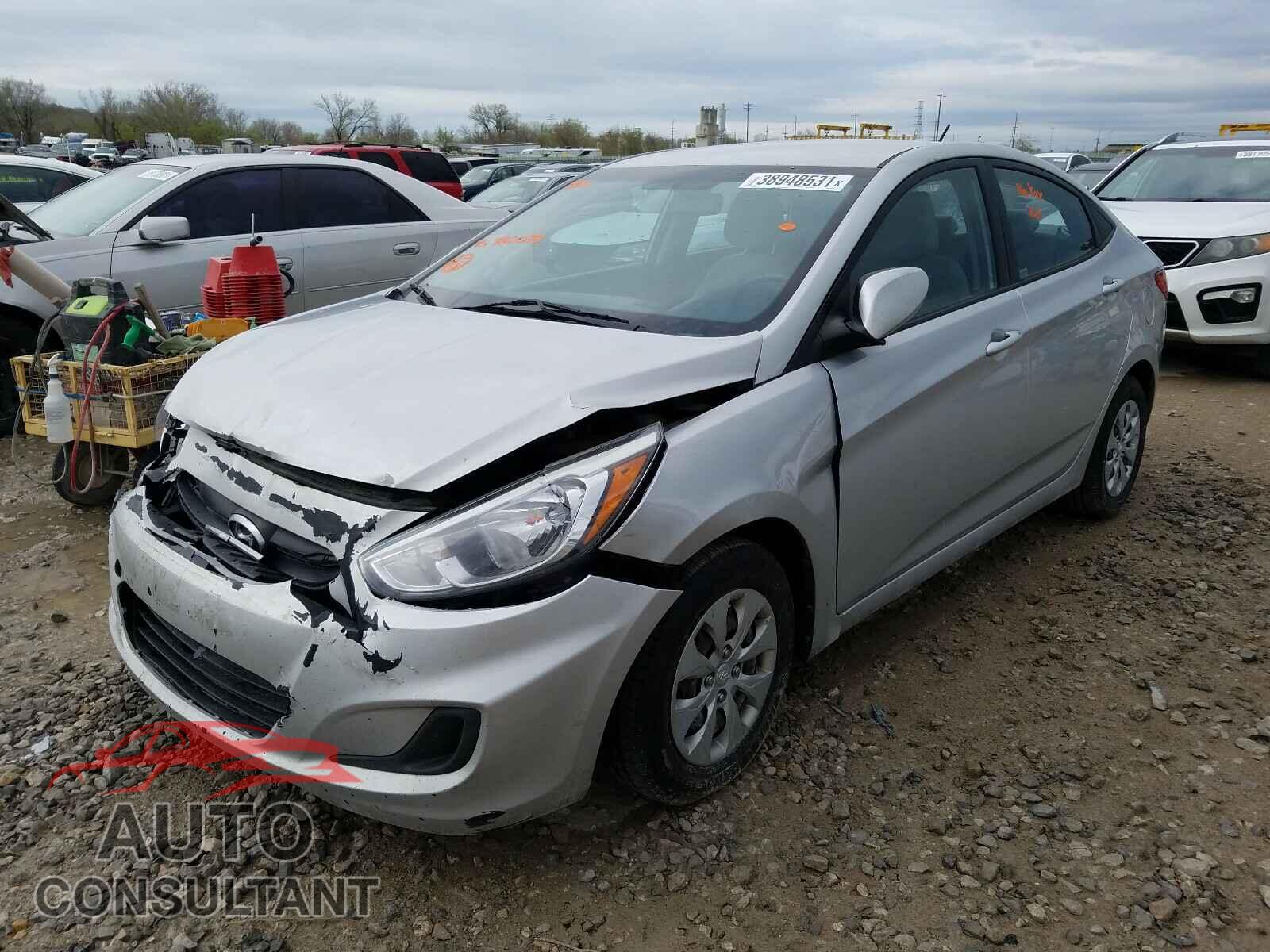 HYUNDAI ACCENT 2016 - KMHCT4AE6GU982038