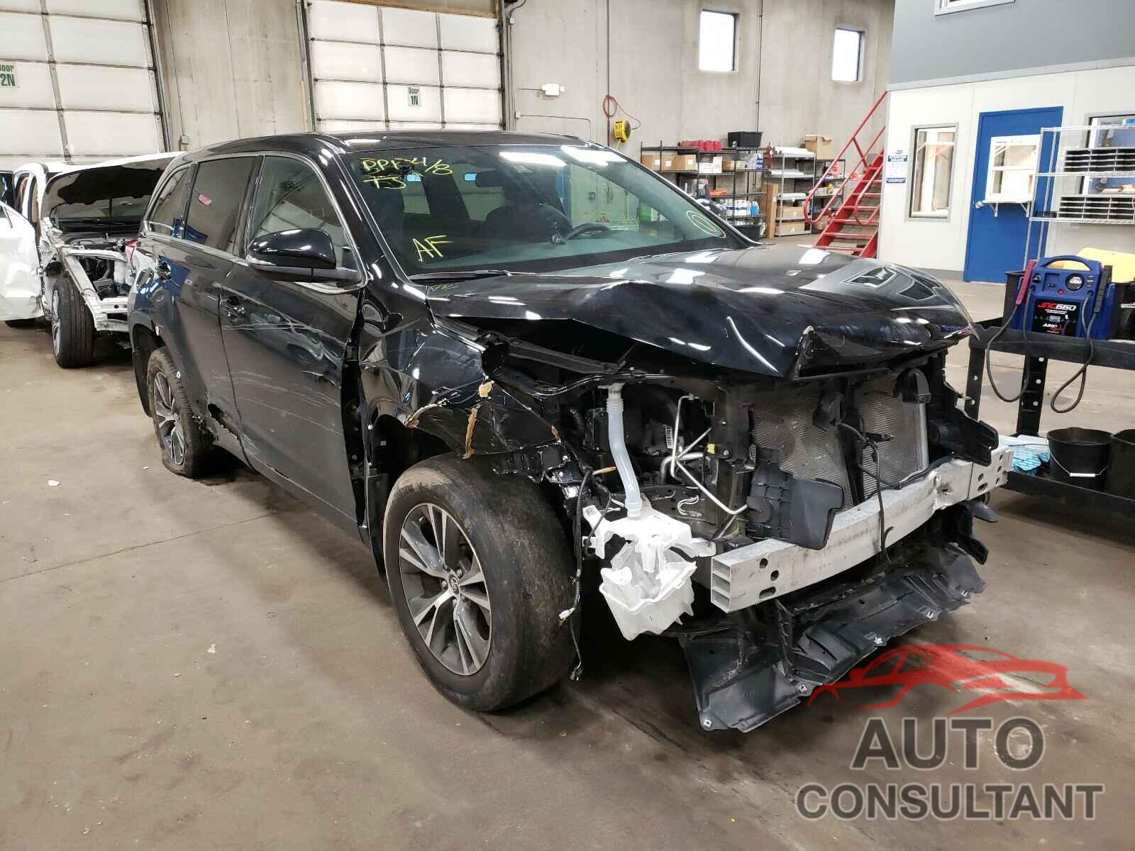 TOYOTA HIGHLANDER 2019 - 5TDBZRFH2KS737362