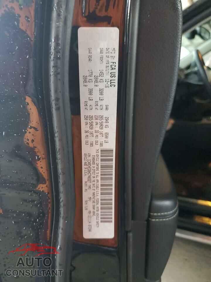 DODGE DURANGO 2017 - 1C4RDHEG8HC748327