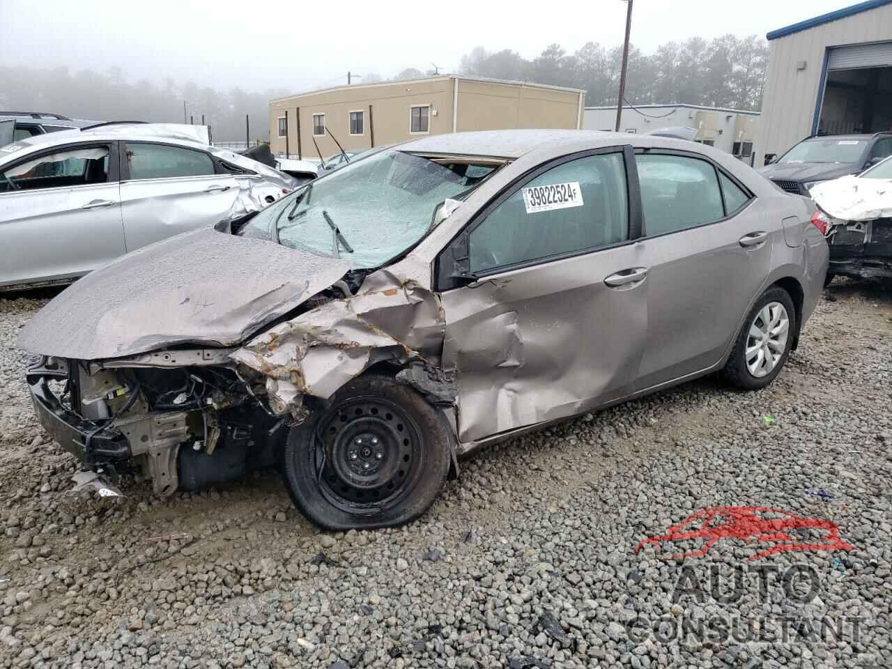 TOYOTA COROLLA 2016 - 5YFBURHE6GP377269