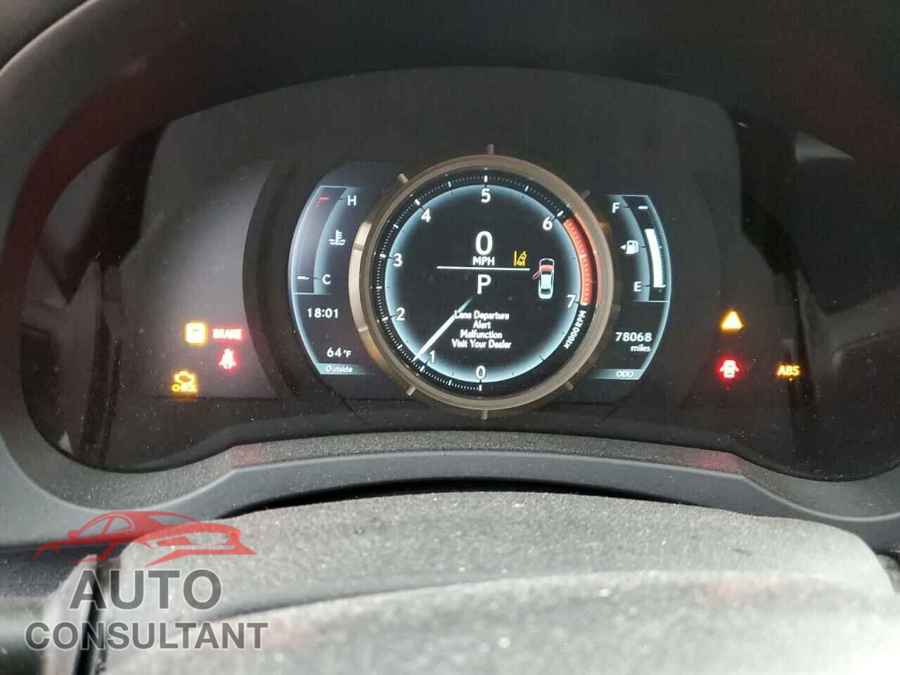 LEXUS IS 2017 - JTHBA1D29H5039996
