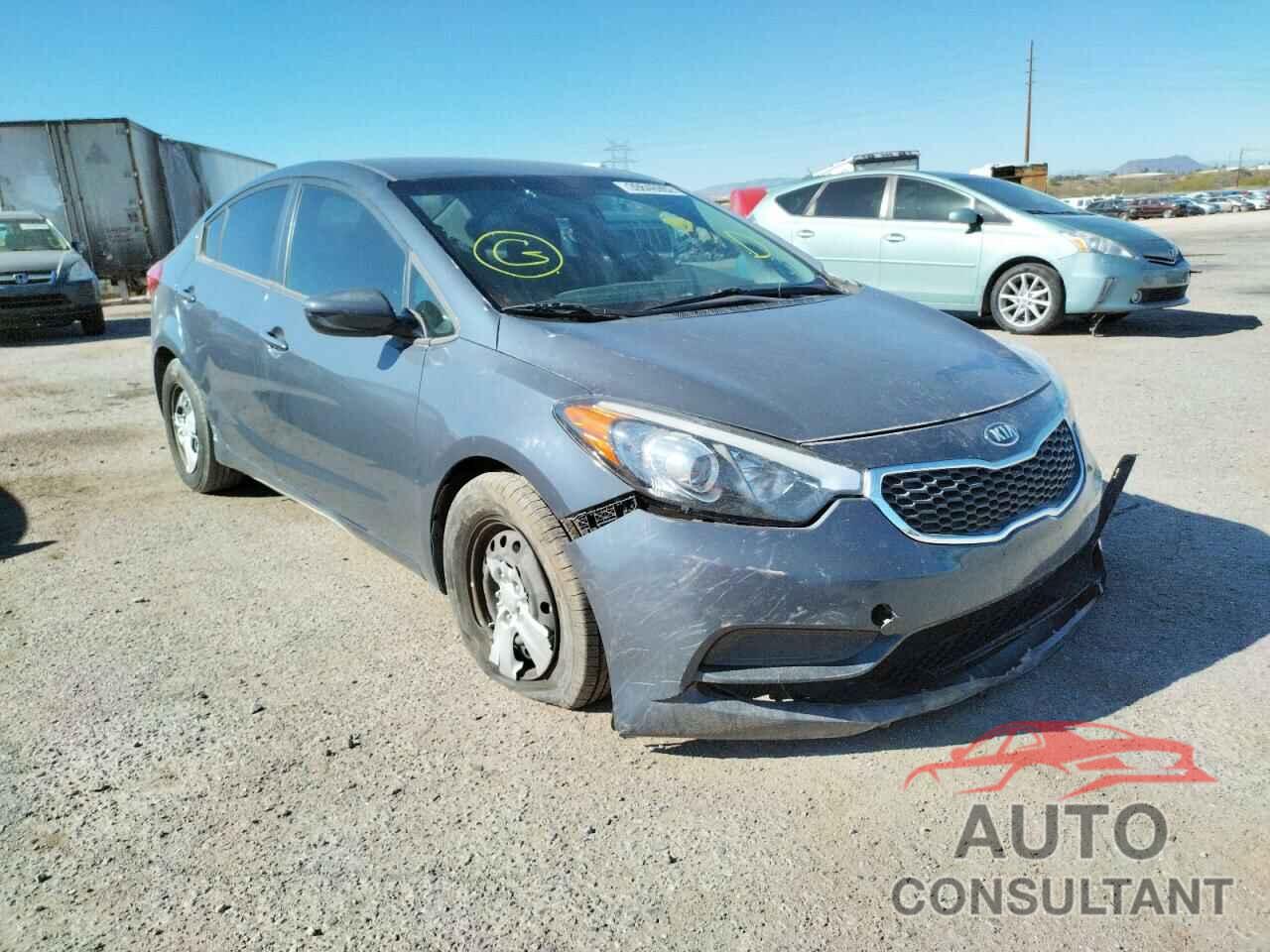 KIA FORTE 2016 - KNAFK4A67G5486444