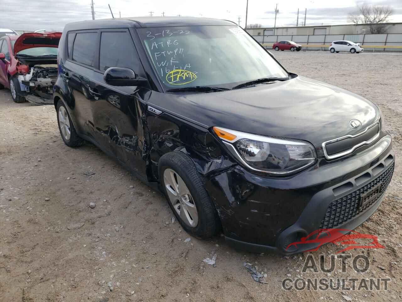 KIA SOUL 2016 - KNDJN2A25G7284907
