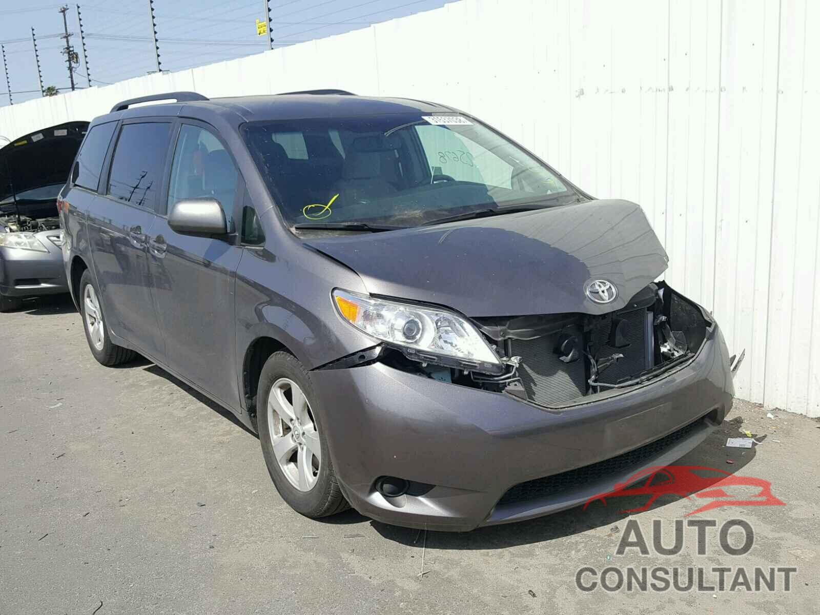 TOYOTA SIENNA 2016 - 5TDKK3DC5GS730776