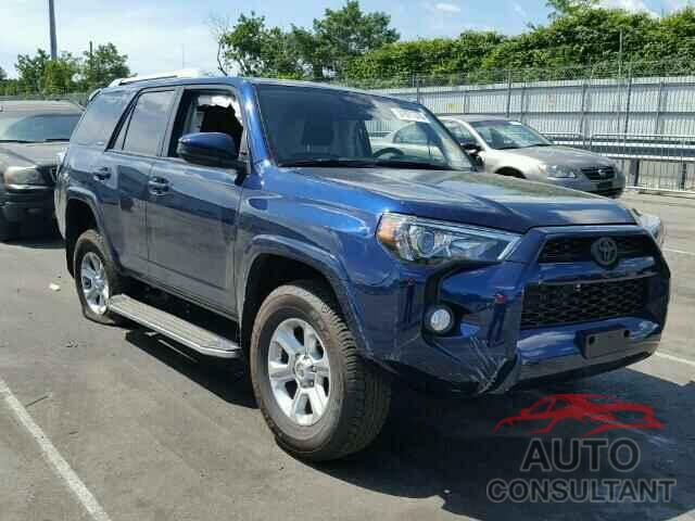 TOYOTA 4RUNNER 2016 - JTEBU5JR8G5282310