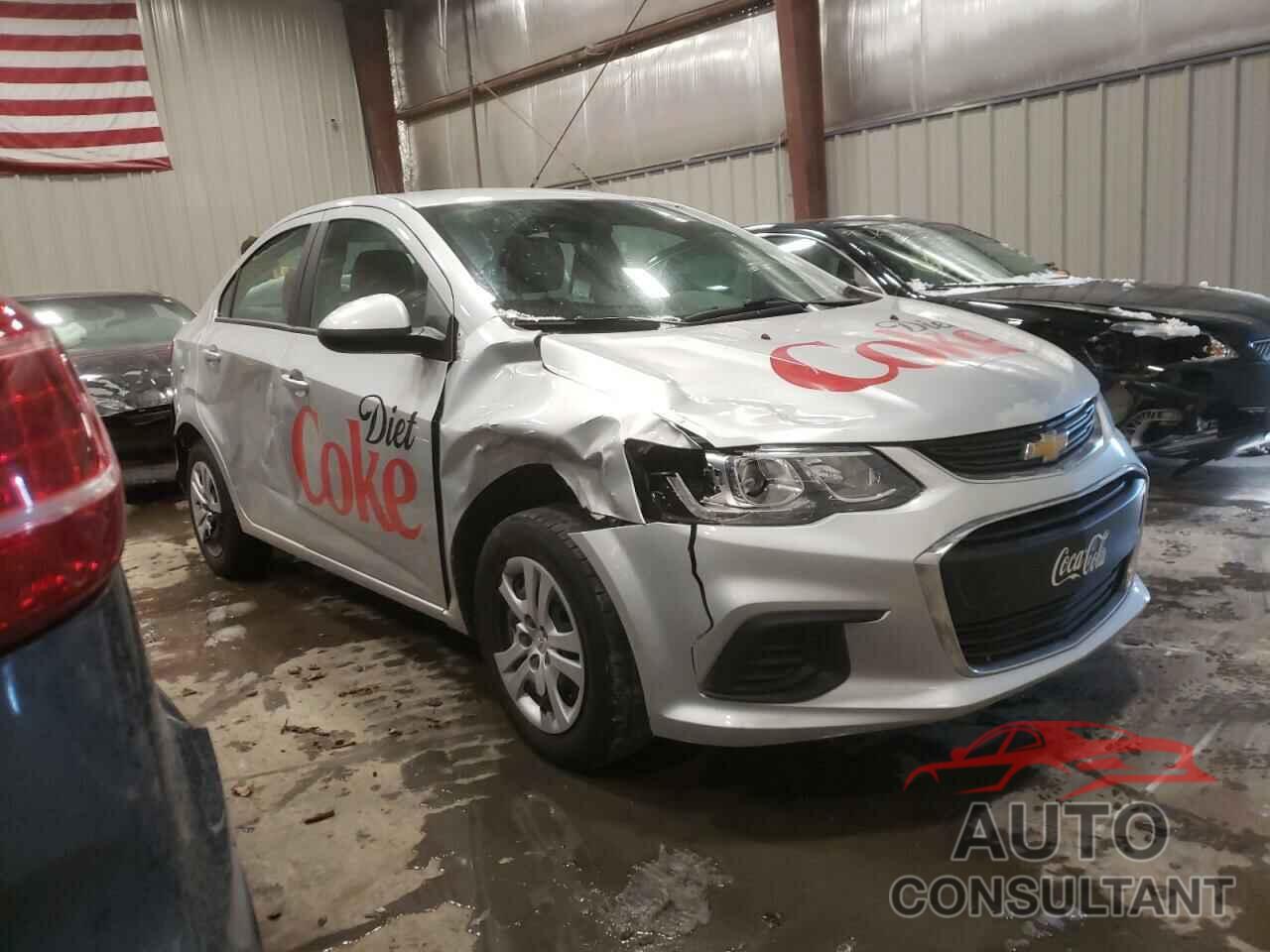 CHEVROLET SONIC 2017 - 1G1JB5SH3H4144525