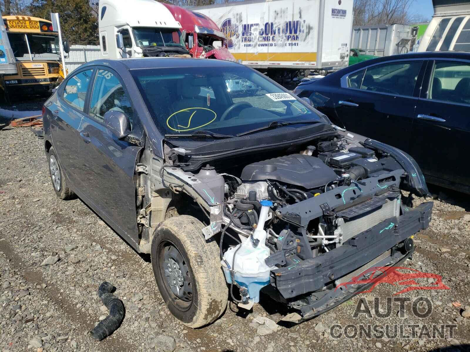 HYUNDAI ACCENT 2017 - KMHCT4AE7HU369606