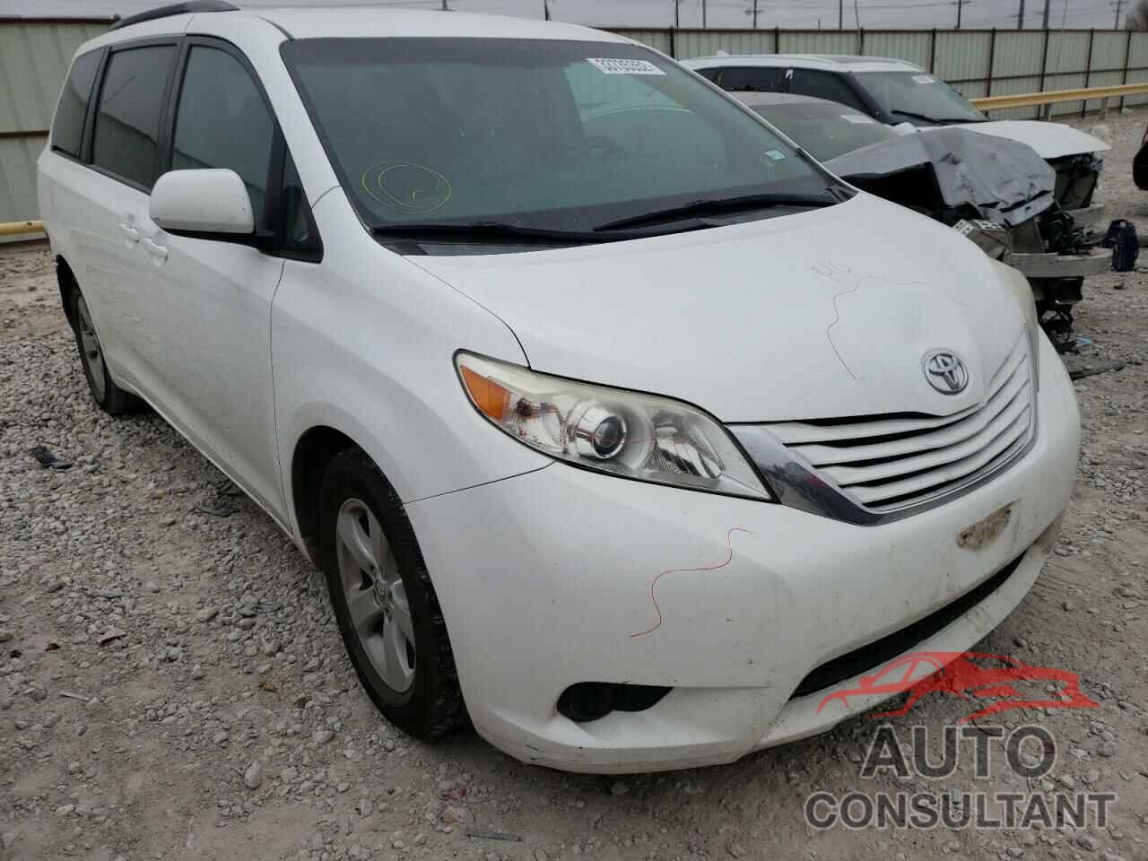 TOYOTA SIENNA 2016 - 5TDKK3DCXGS694552