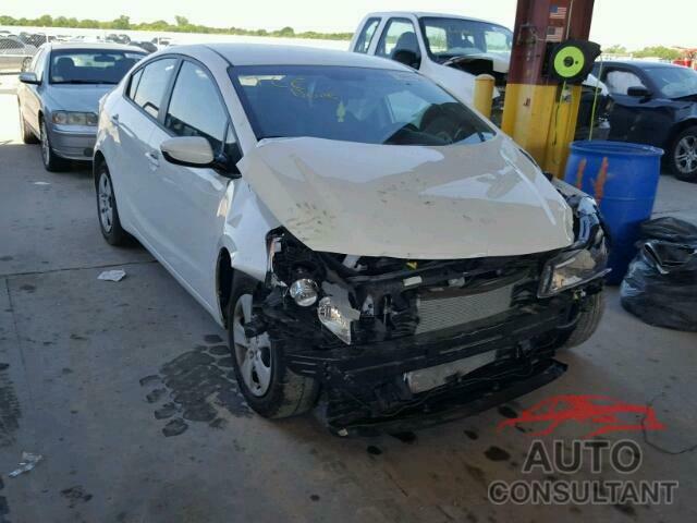 KIA FORTE 2017 - 3KPFK4A77HE068001