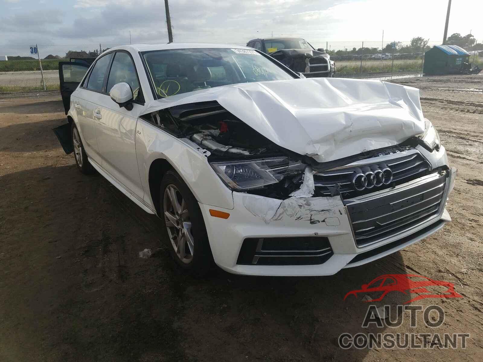 AUDI A4 2018 - WAUKMAF42JA066216