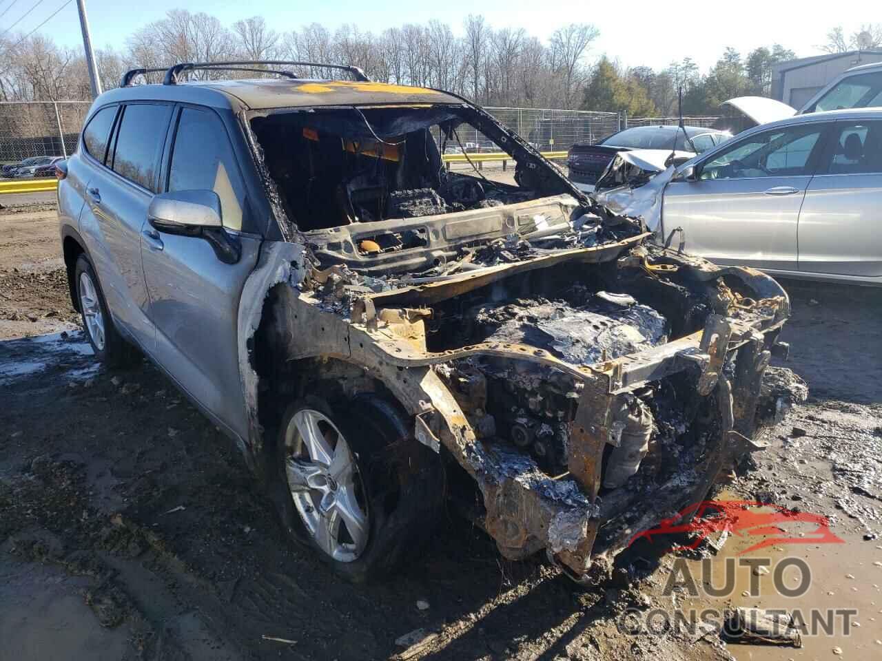 TOYOTA HIGHLANDER 2020 - 5TDCZRBH1LS034797