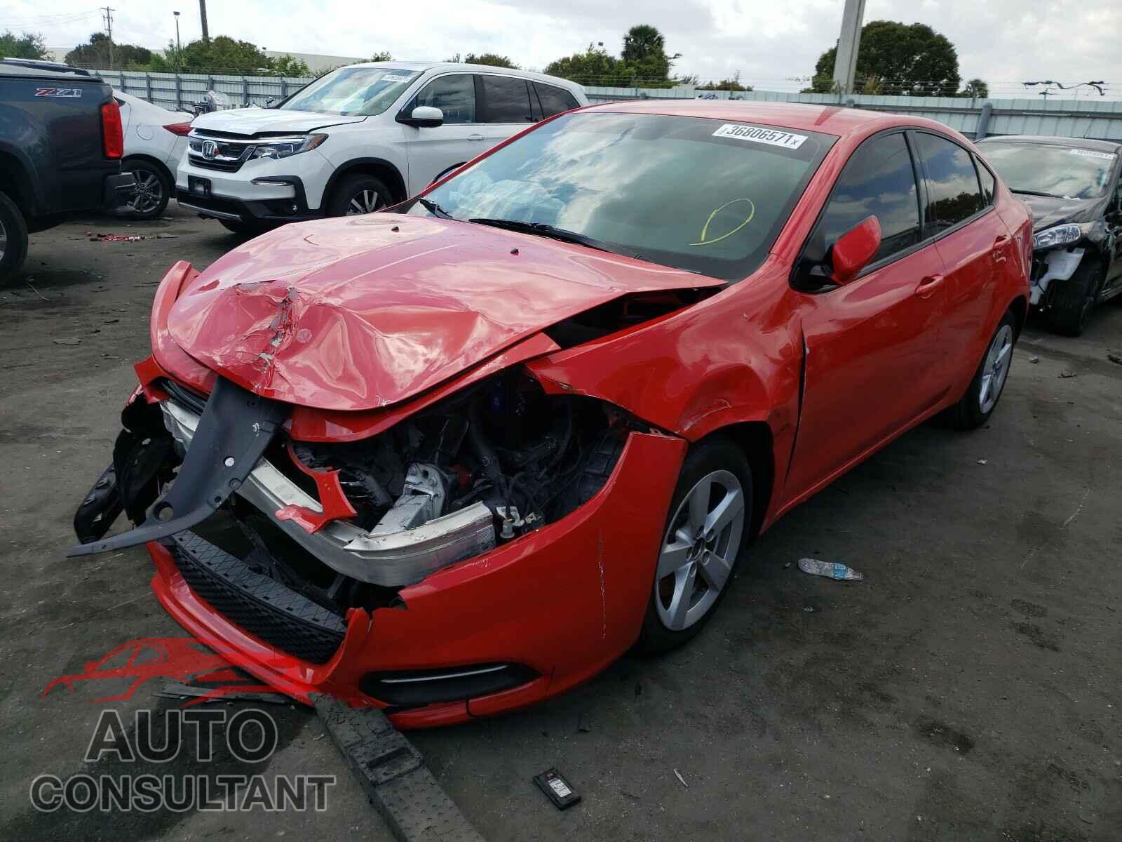 DODGE DART 2016 - 1C3CDFBBXGD766182