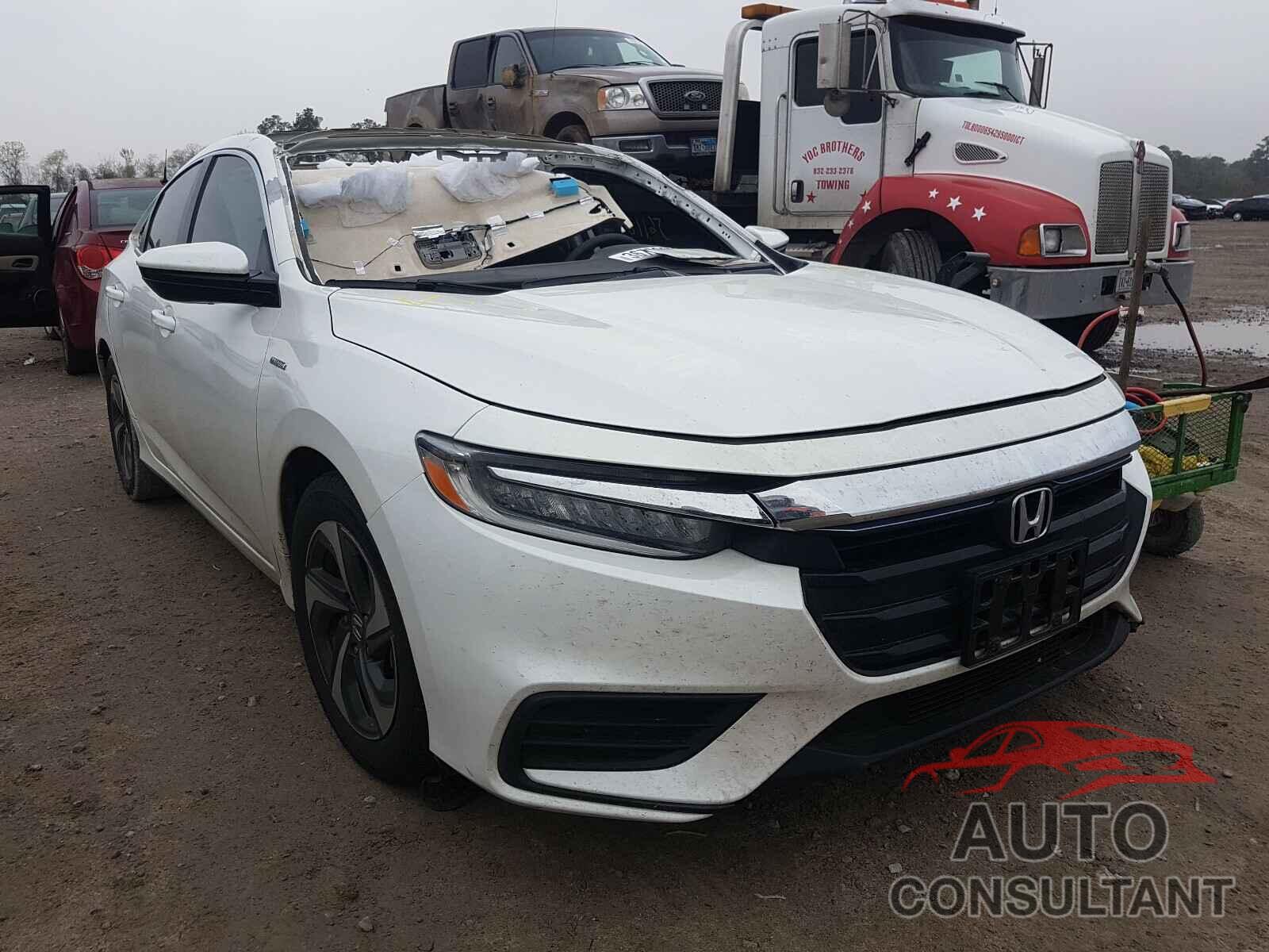 HONDA INSIGHT 2019 - 19XZE4F18KE013492