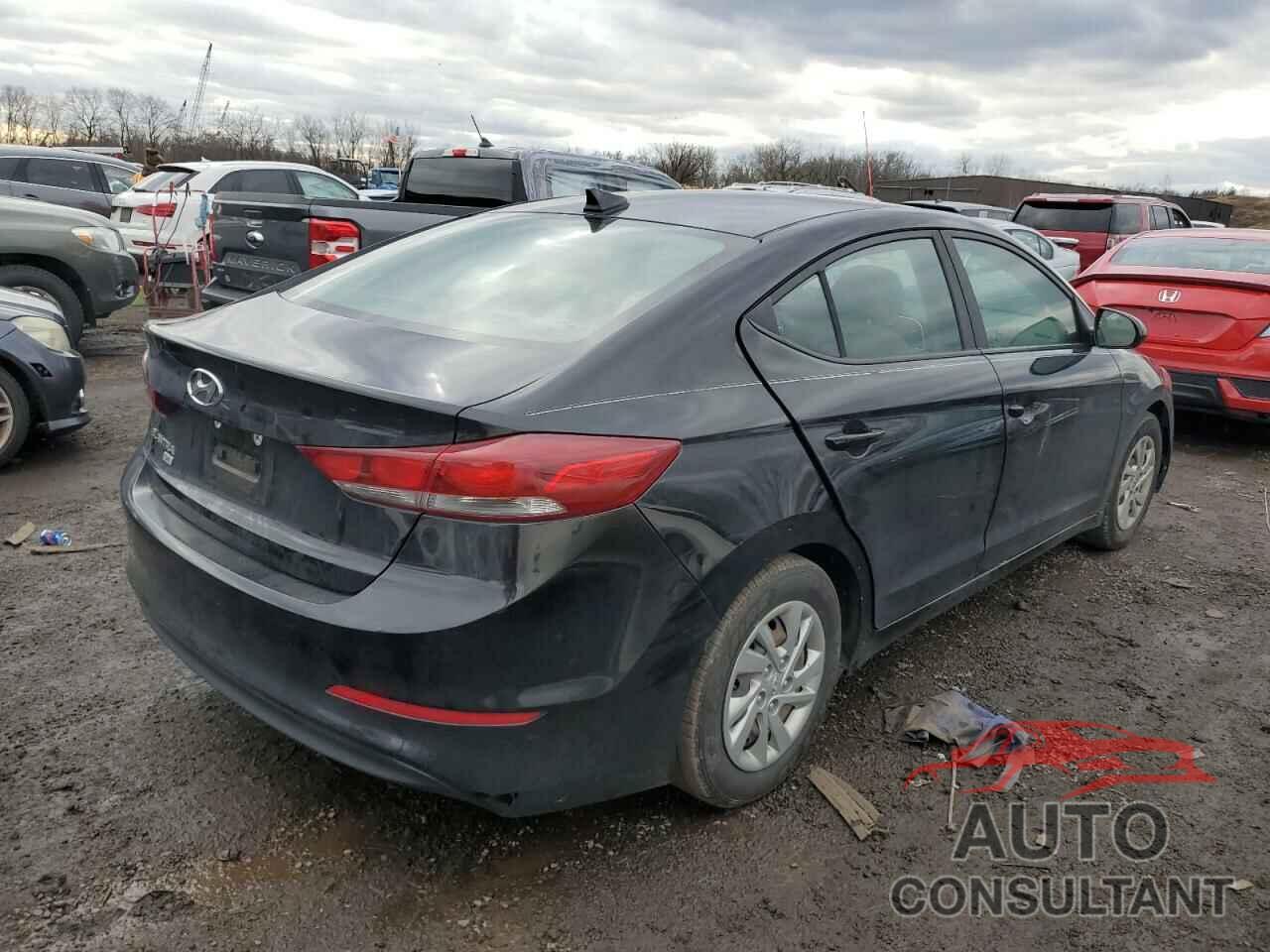 HYUNDAI ELANTRA 2017 - KMHD74LFXHU431806