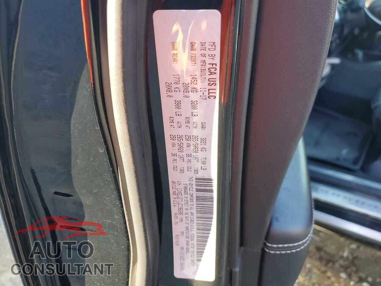 DODGE DURANGO 2018 - 1C4SDJET1JC198206