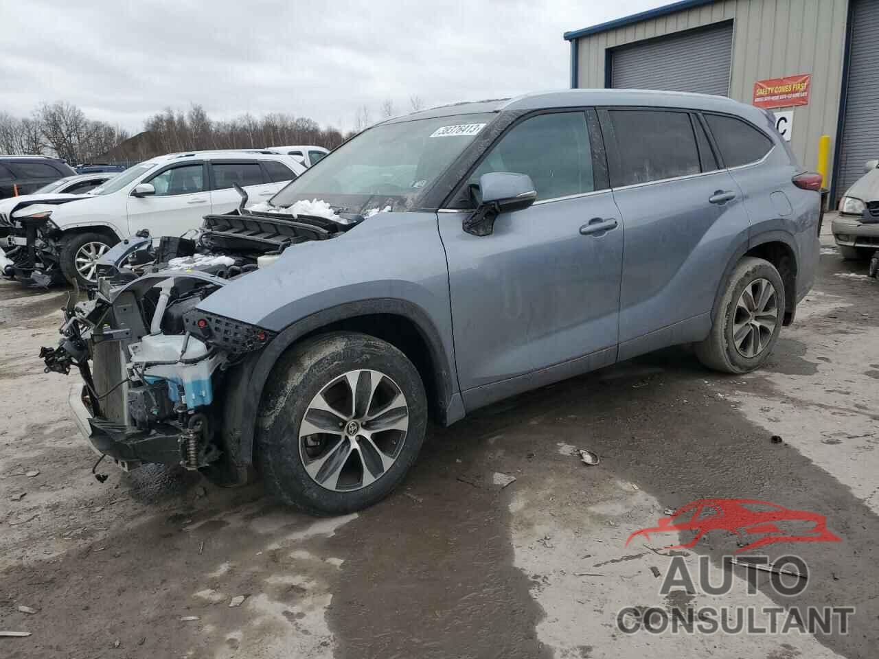 TOYOTA HIGHLANDER 2021 - 5TDGZRBH8MS111684