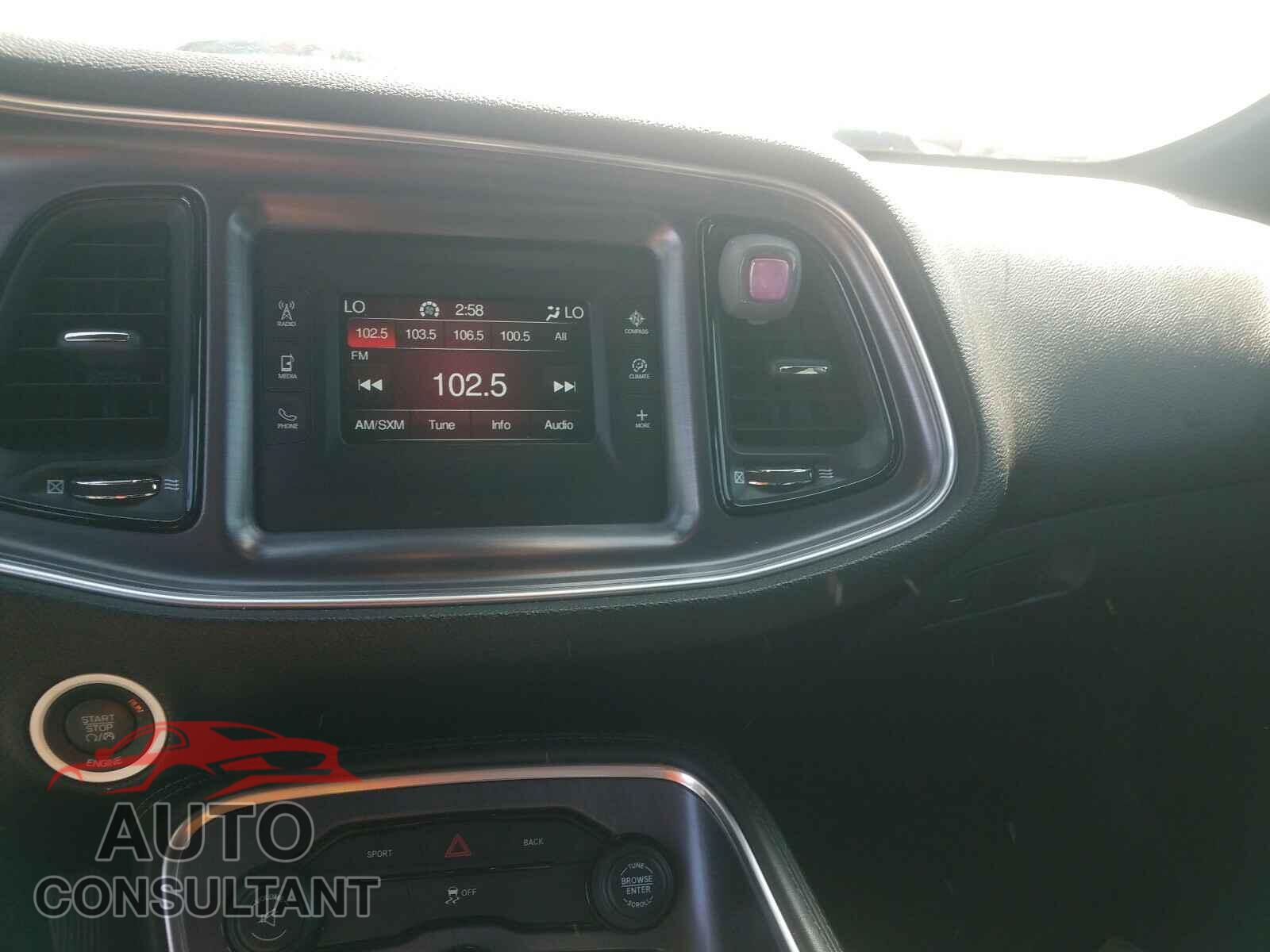 DODGE CHALLENGER 2016 - 2C3CDZAG0GH107724