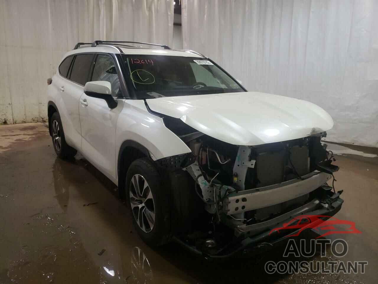 TOYOTA HIGHLANDER 2021 - 5TDGZRBH7MS118965
