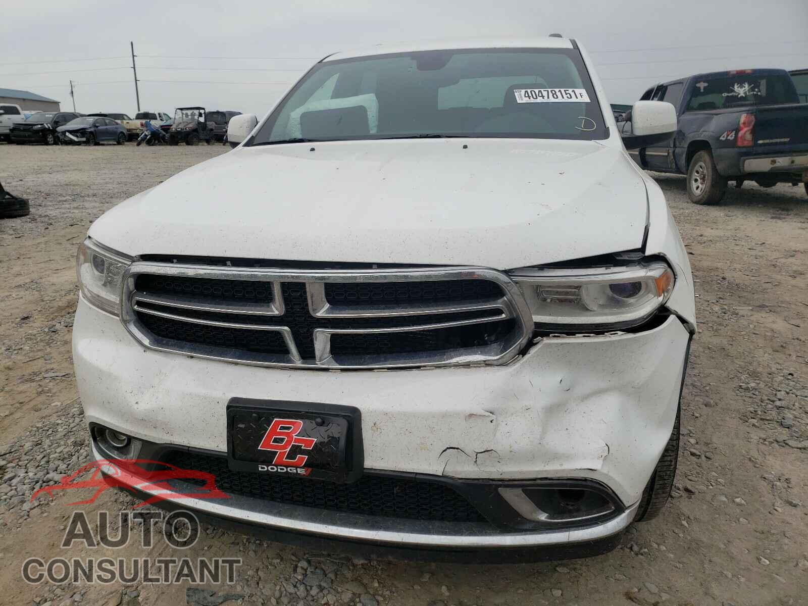 DODGE DURANGO 2017 - 1C4RDJAG9HC817202