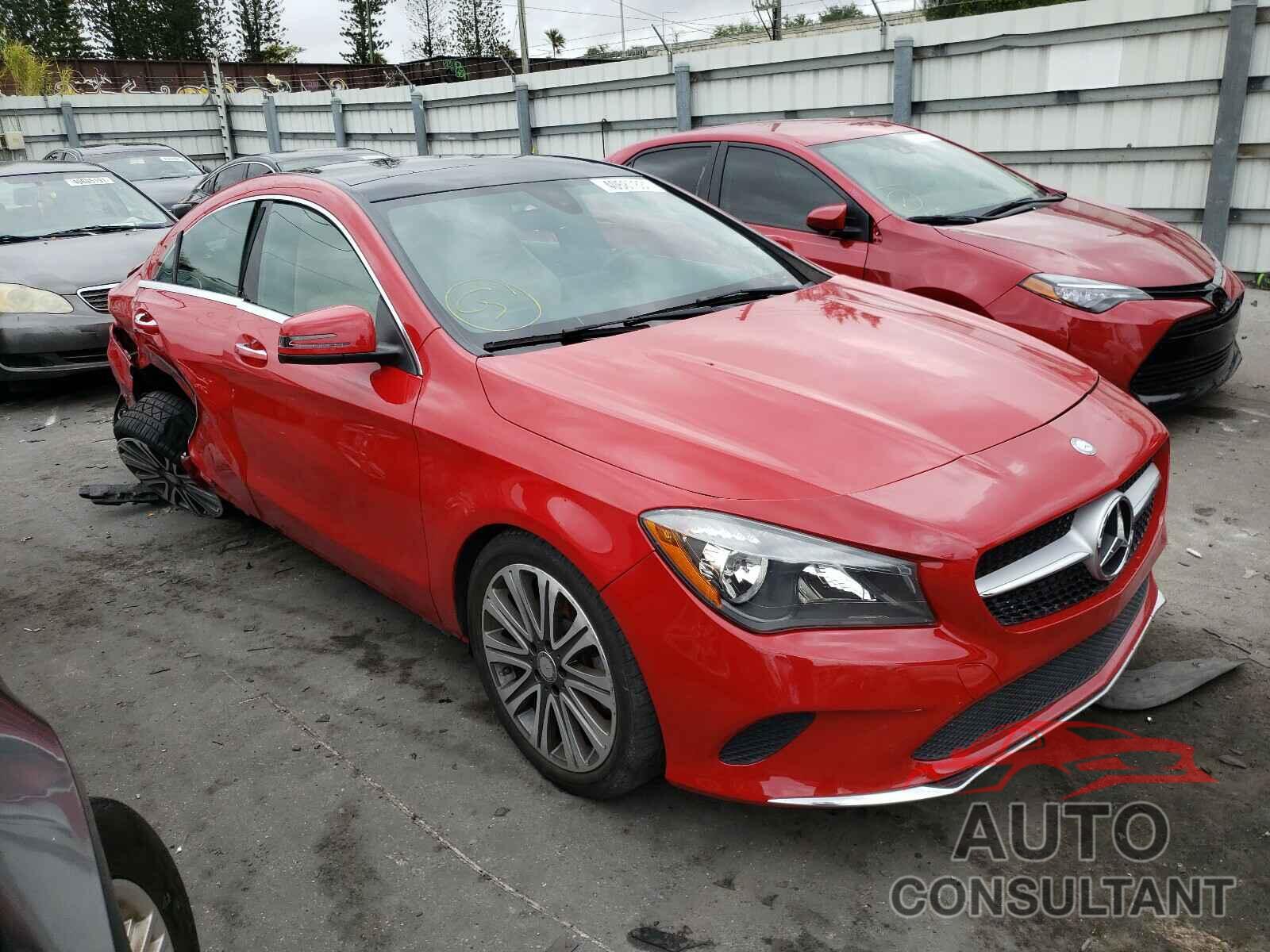 MERCEDES-BENZ CLA-CLASS 2018 - WDDSJ4EB6JN518051