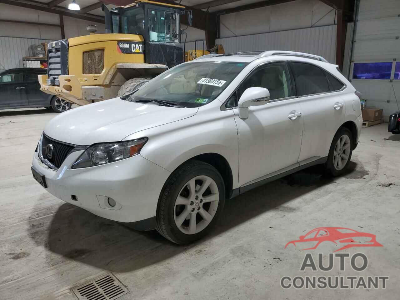LEXUS RX350 2012 - 2T2BK1BA8CC125462