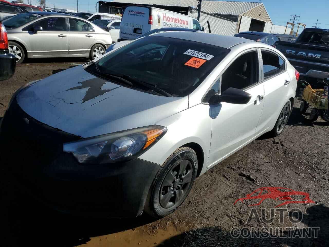 KIA FORTE 2016 - KNAFK4A68G5596435