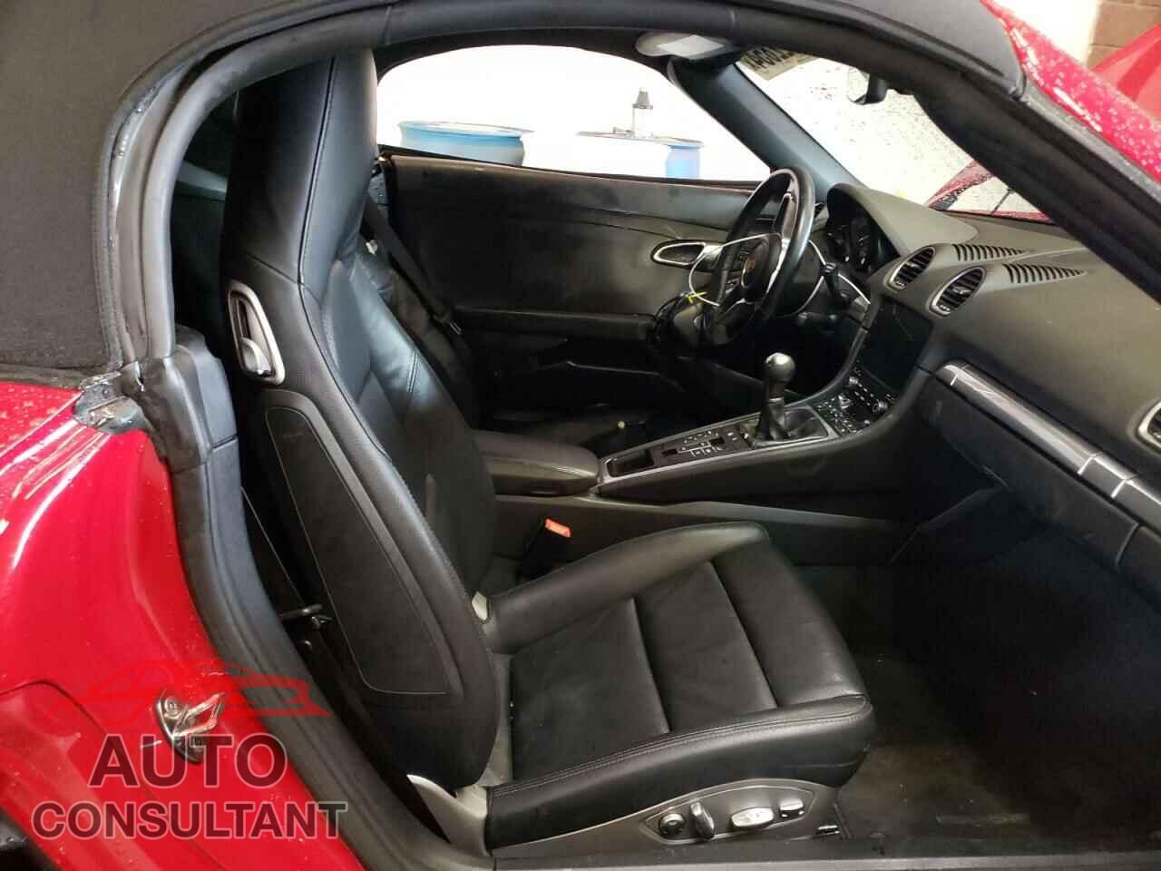 PORSCHE BOXSTER 2017 - WP0CB2A80HS241337