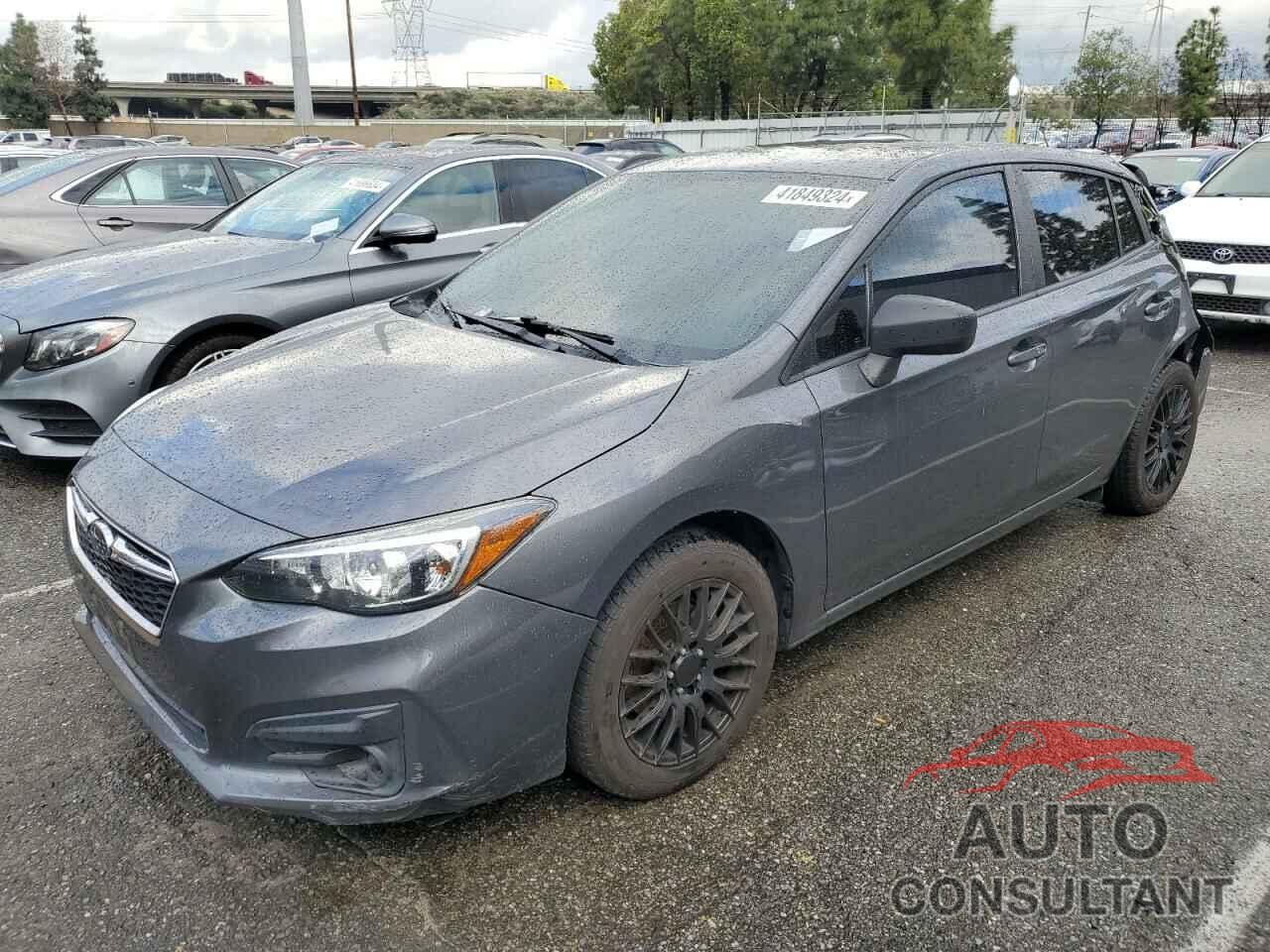 SUBARU IMPREZA 2018 - 4S3GTAA61J3744088