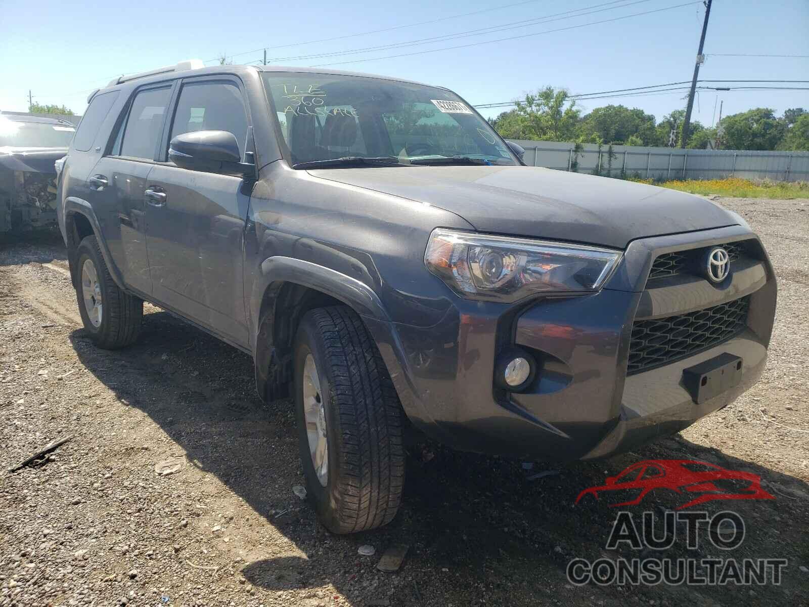 TOYOTA 4RUNNER 2017 - JTEBU5JR5H5475144