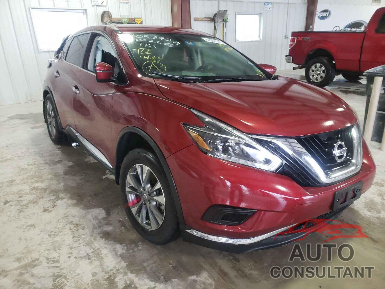 NISSAN MURANO 2018 - 5N1AZ2MG7JN193745