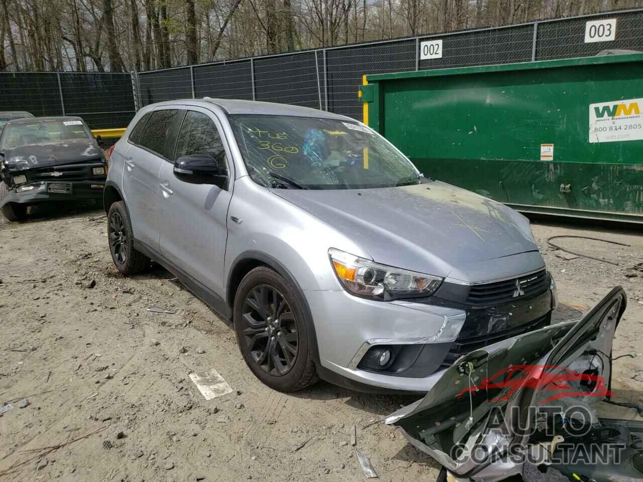 MITSUBISHI OUTLANDER 2017 - JA4AR3AU4HZ045103