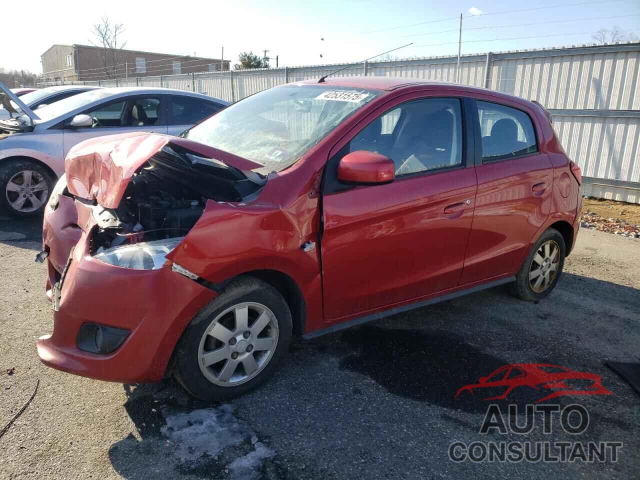 MITSUBISHI MIRAGE 2014 - ML32A3HJ7EH004515