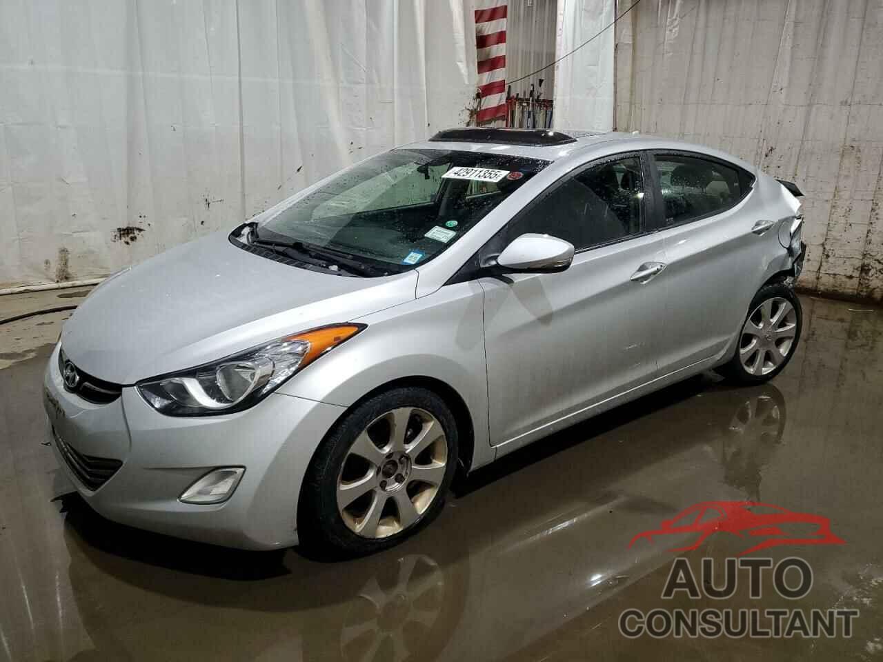HYUNDAI ELANTRA 2012 - KMHDH4AE6CU308374