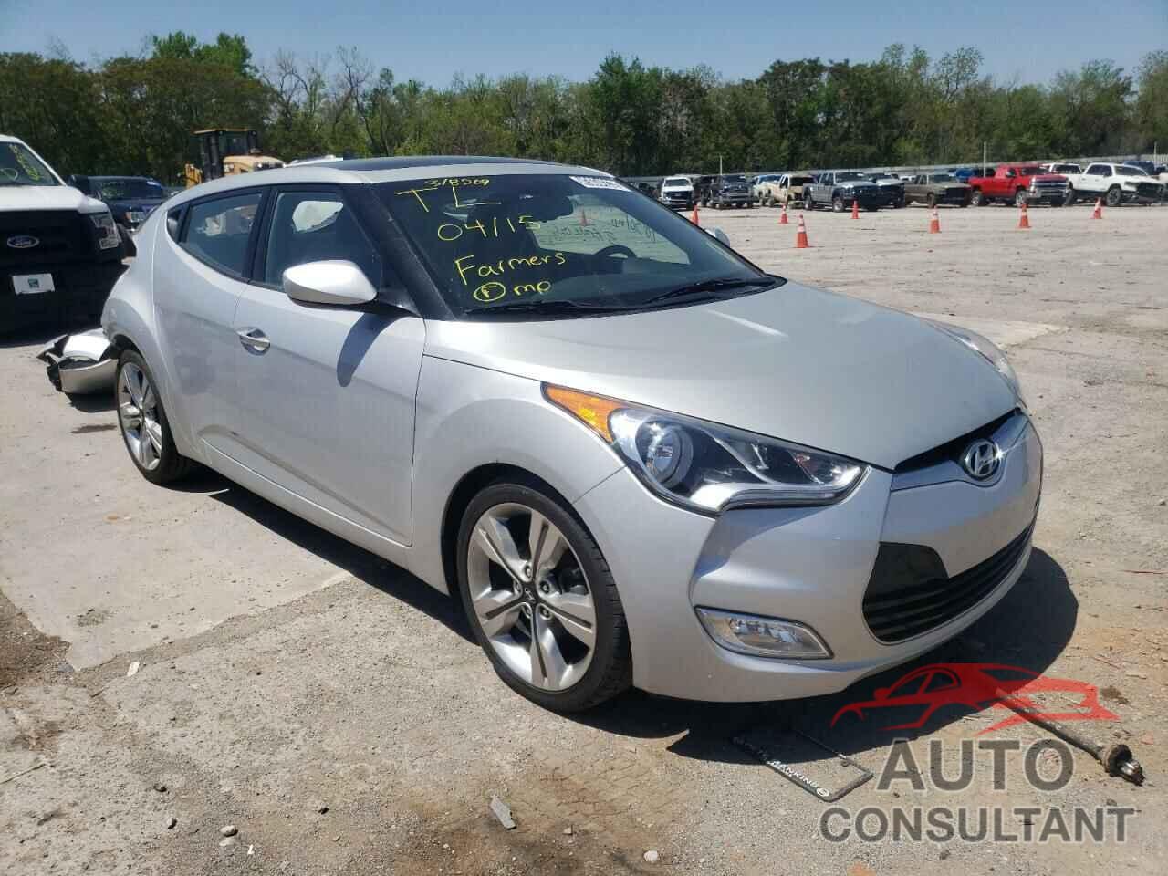 HYUNDAI VELOSTER 2017 - KMHTC6AD2HU318209