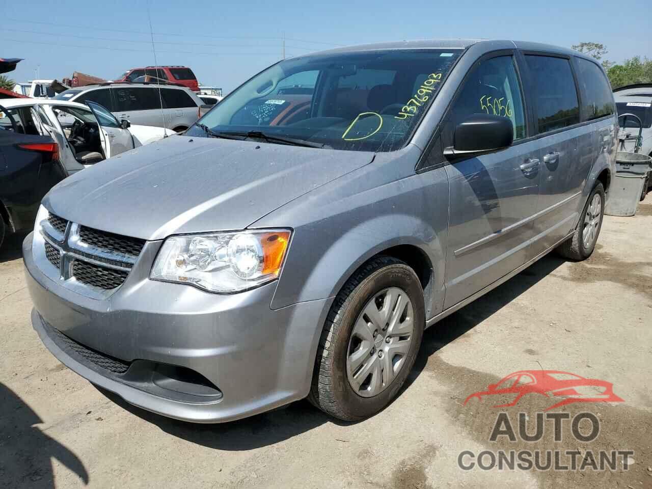 DODGE CARAVAN 2016 - 2C4RDGBG4GR146755