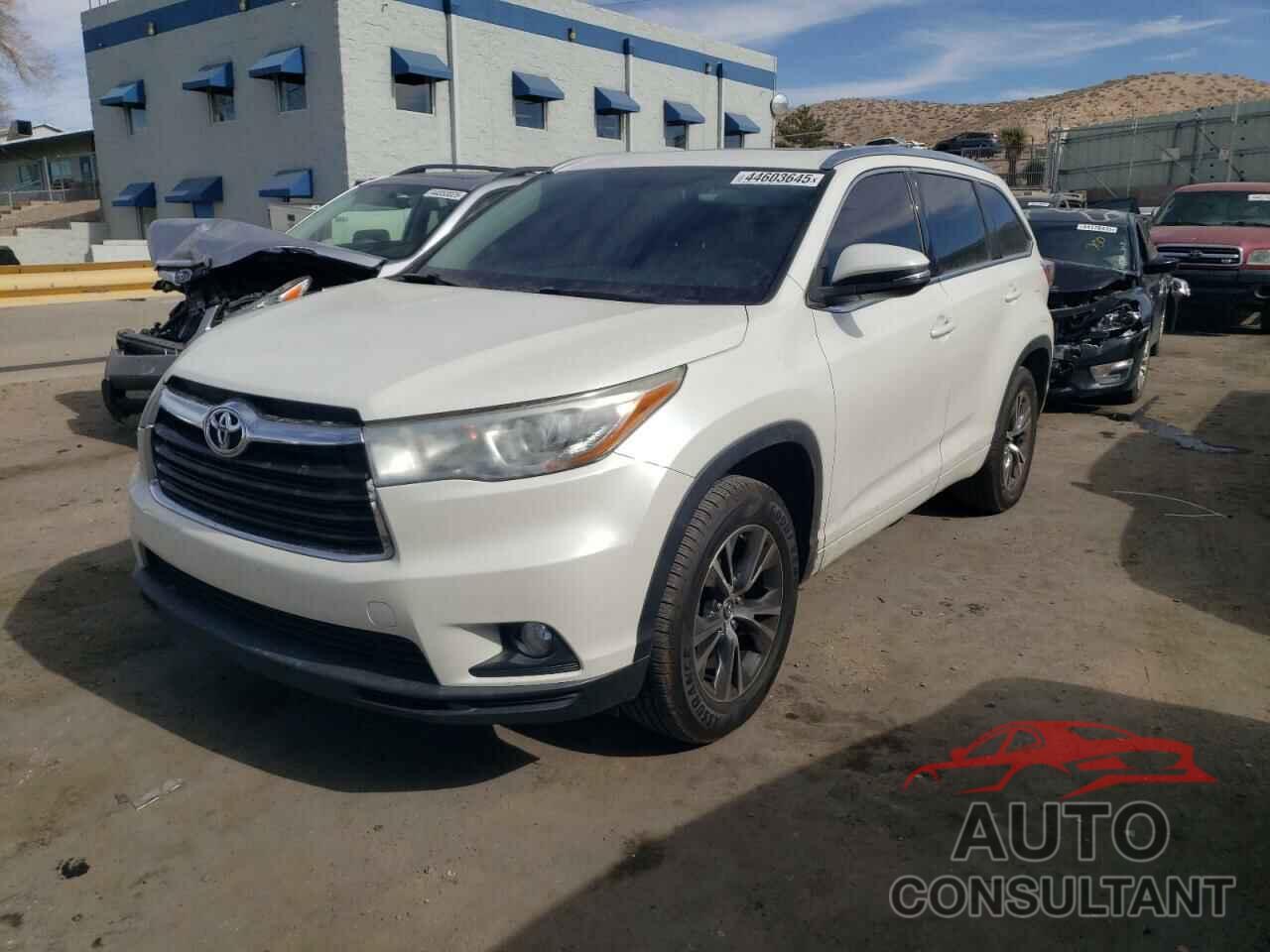 TOYOTA HIGHLANDER 2016 - 5TDKKRFH4GS177761