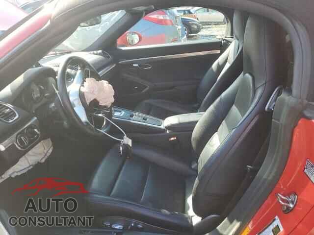 PORSCHE BOXSTER 2017 - WP0CB2A87HS241156