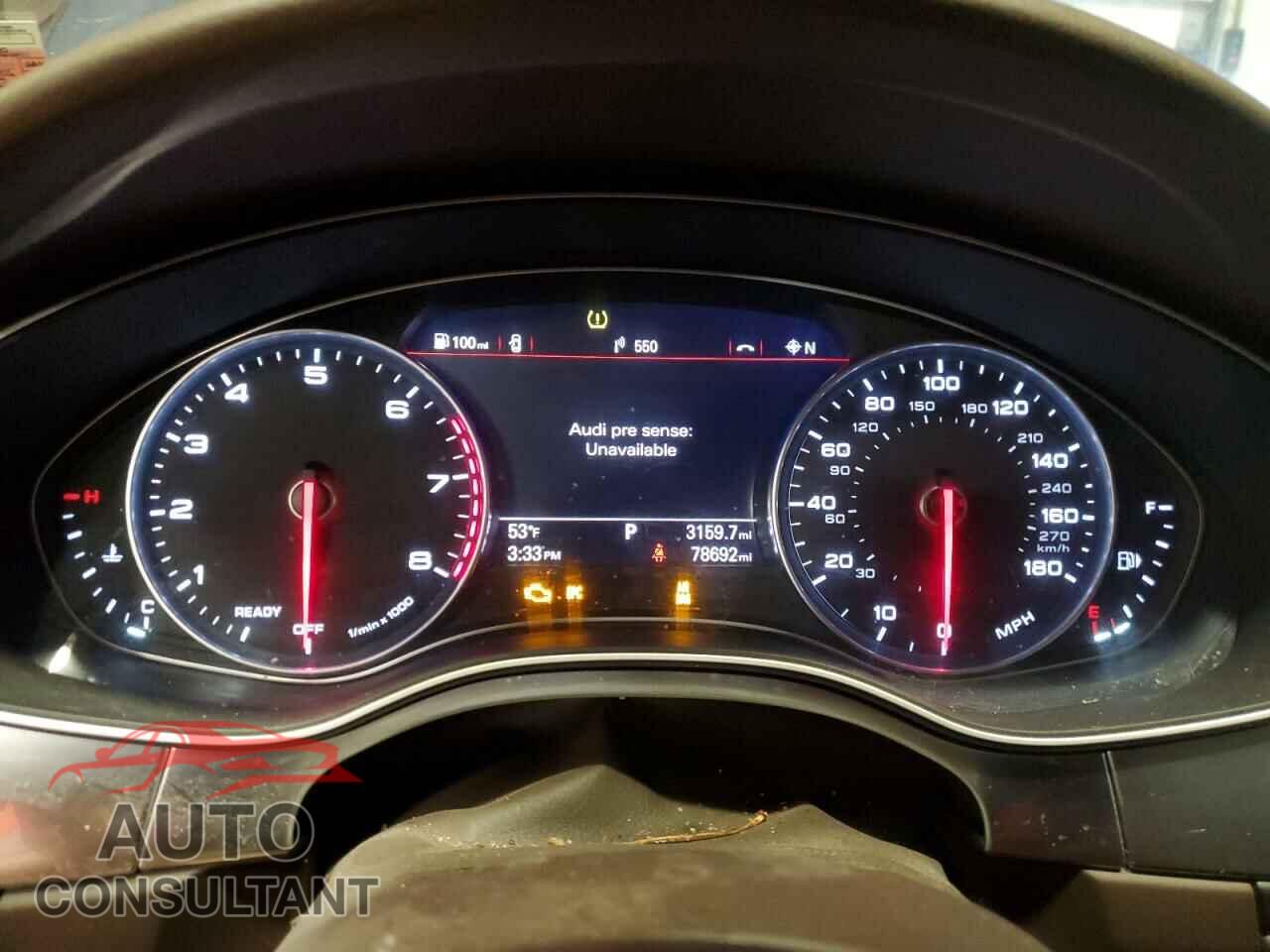 AUDI A6 2017 - WAUF2AFC3HN060166