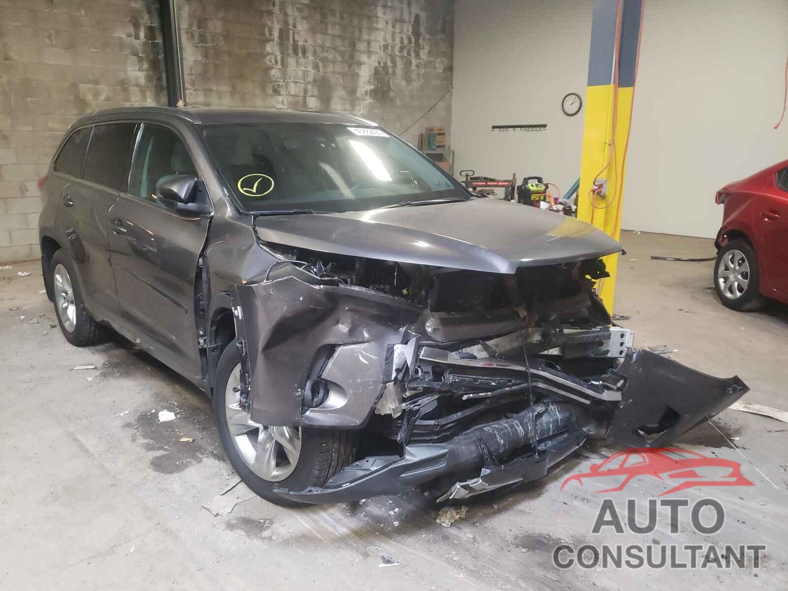 TOYOTA HIGHLANDER 2017 - 5TDDZRFH8HS434314